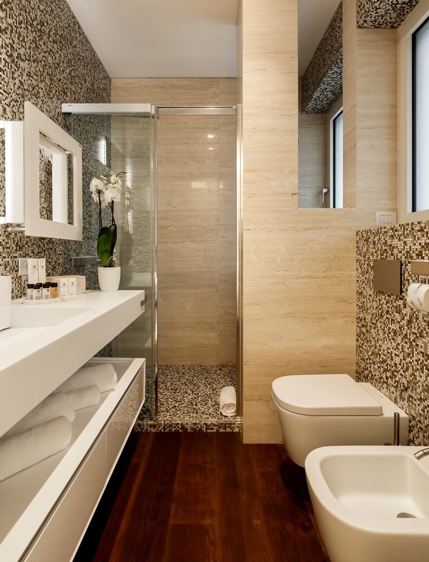 Bagno dell'appartamento Grand Residence Roma